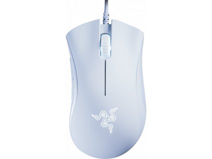 Razer DeathAdder Essential/Herní/Optická/Drátová USB/Bílá