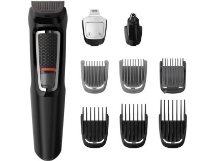 Philips Multigroom series 3000 MG3740/15 zastřihovač, 9 nástavců, vousy, vlasy, nosní a ušní chloupky