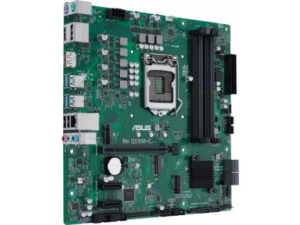 ASUS MB Sc LGA1200 PRO Q570M-C/CSM, Intel Q570, 4xDDR4, 2xDP, 1xHDMI, mATX
