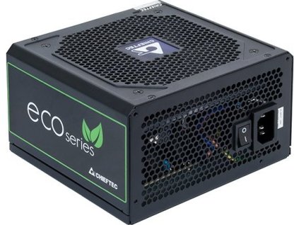 CHIEFTEC zdroj iARENA ECO GPE-500S, 500W, 120mm fan, PFC, účinnost >85%, Bronze, Retail