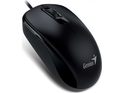 GENIUS myš DX-110, drátová, 1000 dpi, USB, černá