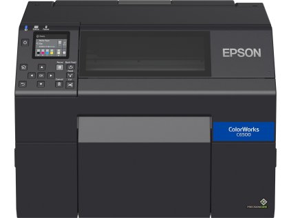 Epson ColorWorks CW-C6500Ae, cutter, disp., USB, Ethernet, black