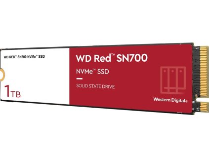 WD RED SSD NVMe 1TB PCIe SN700, Geb3 8GB/s, (R:3430/W:3000 MB/s) TBW 2000