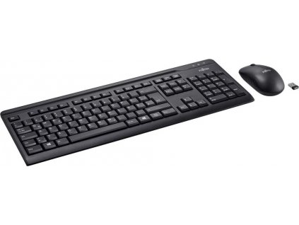 FUJITSU Klávesnice a myš bezdrátový set - LX410 CZ/SK/US - Wireless KB Mouse Set