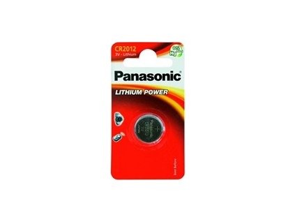 PANASONIC Lithiová baterie (knoflíková) CR-2012EL/1B  3V (Blistr 1ks)