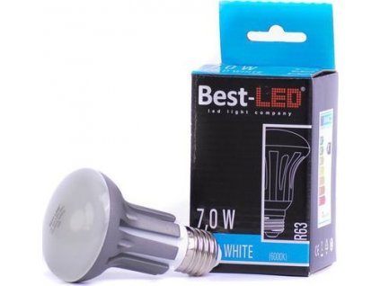 Best-Led E27 7W stud.bílá BL-R63-7-CW