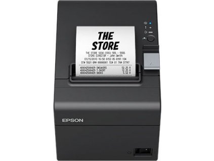 Epson TM-T20III, USB, RS232, 8 dots/mm (203 dpi), řezačka, černá