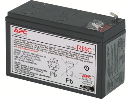 APC Replacement Battery Cartridge #2, BK250(400), BP280(420), SUVS420I,BK300, BK500, BE550, BH500INET, SC420I