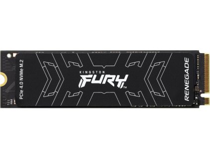 Kingston FURY RENEGADE SSD 1TB M.2 2280 NVMe™ PCIe Gen 4 (R 7300MB/s; W 6000MB/s)