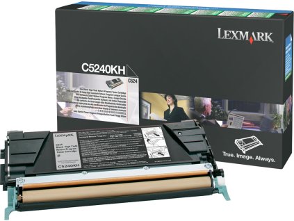 LEXMARK C5240KH Toner Lexmark black return 8000str C524
