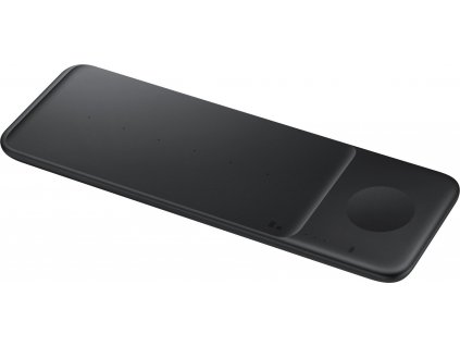 Samsung bezdrátová nabíječka EP-P6300TBE až pro tři zařízení, Fast Charge, černá