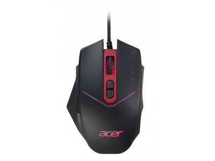 ACER Nitro GAMING MOUSE - 4200dpi,8 tlačítek, 20g závaží, životnost 5 mil. kliknutí,Avago 3050