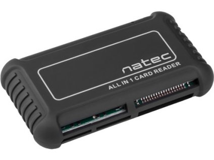 NATEC NCZ-0206 Natec BEETLE Čítačka kariet All-In-One SDHC USB 2.0, čierna