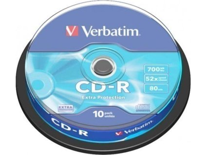 Verbatim 43437 CD-R cakebox 10 700MB 52x DataLife