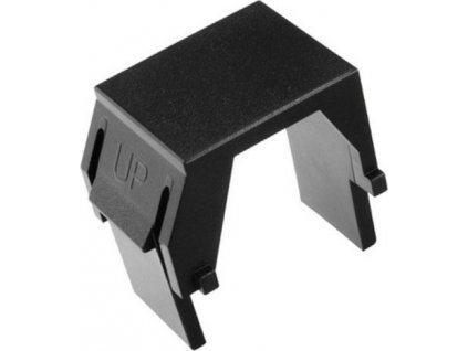 solarix keystone zaslepka do modularnich patch panelu nebo zasuvek cerna sxkj 0 bk 1ks i101455