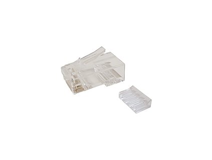Konektor RJ45 CAT6 UTP nestíněný pro licnu,100ks