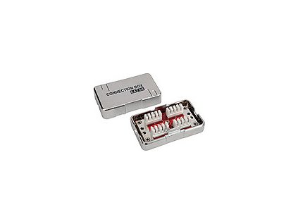 Spojovací box CAT6A STP 8p8c LSA+/Krone