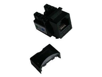 DATACOM Keystone UTP RJ12 Cat3 (DUAL) černý