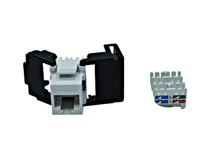 Keystone modul RJ45 nestíněný, Cat.5e, samozářezový, SFA