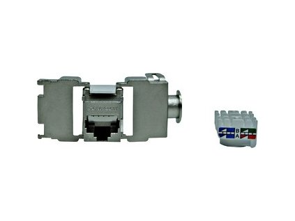 Keystone modul RJ45 stíněný, Cat.6, samozářezový, SFA
