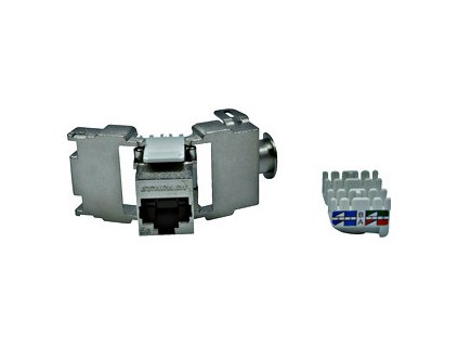 Keystone modul RJ45 stínený, Cat.5e, samozářezový, SFA