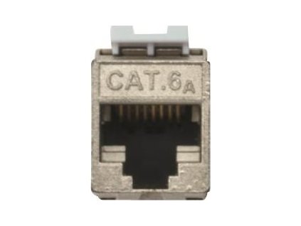 DIGITUS CAT 6A Keystone Jack shielded 500 MHz acc.ISO/IEC 60603-7-51 11801 AMD2:2010-04 tool free connection