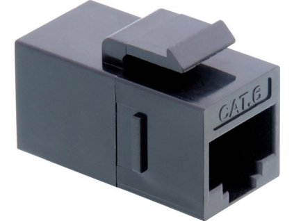 LOGILINK NK4012 LOGILINK - Keystone Inline Coupler 2xRJ45 Cat.6 UTP, snap-in montáž