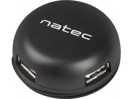 NATEC NHU-1330 Natec Hub USB 2.0 BUMBLEBEE 4-ports, Black