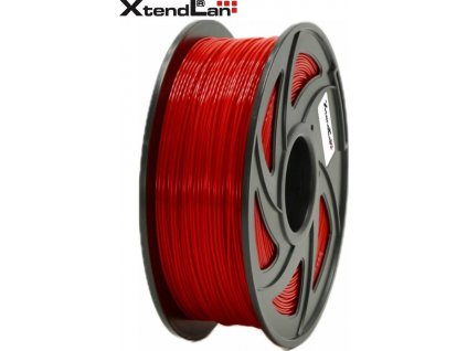 XtendLAN PETG filament 1,75mm červený 1kg