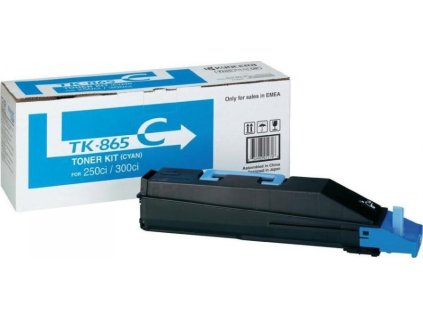 Kyocera toner TK-865C/ TASKalfa 250ci/ 12 000 stran/ azurový