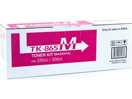 Kyocera toner TK-865M/ TASKalfa 250ci/ 12 000 stran/ purpurový