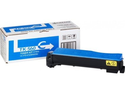 Kyocera toner TK-560C/ FS-C5300/ 5350DN/ 10 000 stran/ azurový