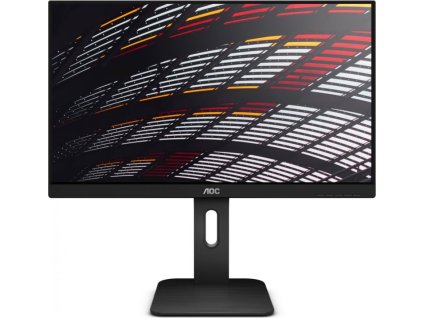 AOC 23,8" LED 24P1 / IPS / 1920x1080@60Hz / 16:9 / 5ms / DP / HDMI / DVI / VGA / USB / PIVOT / repro