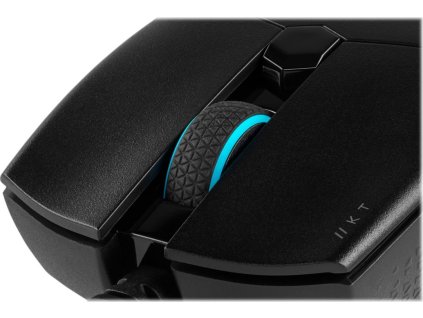 CORSAIR Katar PRO/Herní/Optická/Pro praváky/12 400 DPI/Drátová USB/Černá