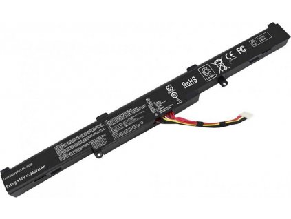 TRX baterie Asus/ 2600mAh/ pro A450E/ F450E/ F750LA/ F751/ K550D/ R751/ R752/ X450J/ X550E/ X750/ X751/ neorig.