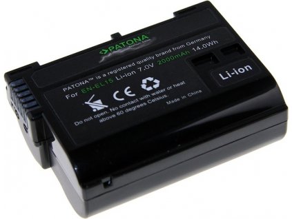PATONA baterie pro foto Nikon EN-EL15 2000mAh Li-Ion Premium