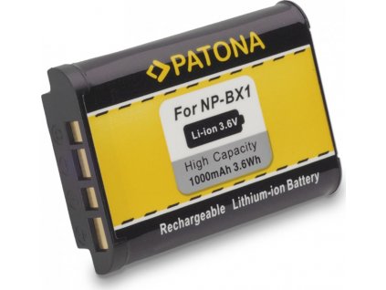 PATONA baterie pro foto Sony NP-BX1 1000mAh