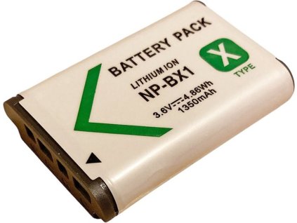 TRX baterie Sony/ 1350 mAh/ pro DSC-HX300/ DSC-HX50/ DSC-HX60/ DSC-RX1/ DSC-RX100 / DSC-WX300/ neoriginální