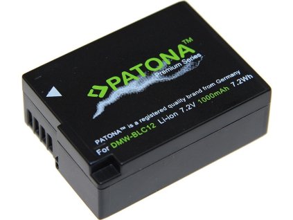 PATONA baterie pro foto Panasonic DMW-BLC12 E 1000mAh Li-Ion Premium