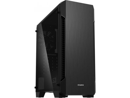 Zalman S3 TG / Middle tower / ATX / USB 3.0 / USB 2.0 / temperované sklo
