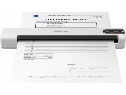 EPSON skener WorkForce DS-70, A4, 600x600dpi, USB, mobilní