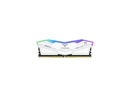 TEAMGROUP DIMM DDR5 32GB 6400MHz, CL40, (KIT 2x16GB), Delta RGB, white