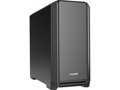 Be quiet!  SILENT BASE 601 / MidT / bez zdroje / 1x USB2.0 + 2x USB3.0 / regulátor otáček / černá
