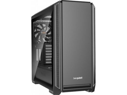 Be quiet! SILENT BASE 601 Window / MidT / bez zdroje / 1x USB2.0 + 2x USB3.0 / průhledná bočnice / stříbrná