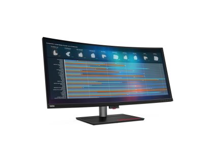 LENOVO P40w - 39.7",IPS,mat,prohnutý,21:9,5120x2160,178/178,4ms,300cd/m2,1000:1,DP,HDMI,TB4,USB,VESA,Pivot