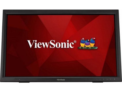 ViewSonic TD2423 / 24"/ IR Touch/ VA / 16:9/ 1920x1080/ 7ms / 250cd/m2 / DVI / HDMI/ VGA / USB/ Repro / Bookstand