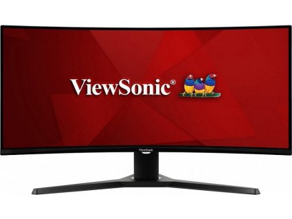 ViewSonic VX3418-2KPC OMNI / 34" prohnutý/ VA/ 21:9/ 3440x1440/ 1ms/ 300cd/m2/ 2x HDMI/2x  DP / repro