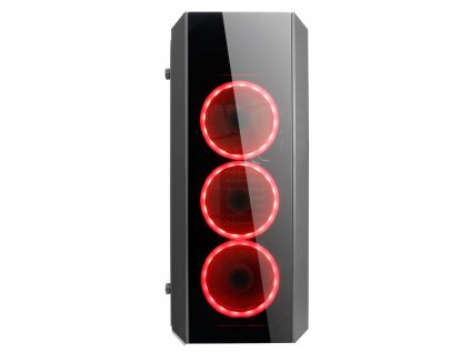 CHIEFTEC MidT Scorpion II GL-02B-OP / ATX / 2x USB3.0 / 1x USB2.0 / bez zdroje / průhledná bočnice / černá
