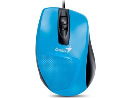 GENIUS myš DX-150X, drátová, 1000 dpi, USB, modrá