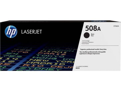 HP 508A Černá originální tonerová kazeta LaserJet